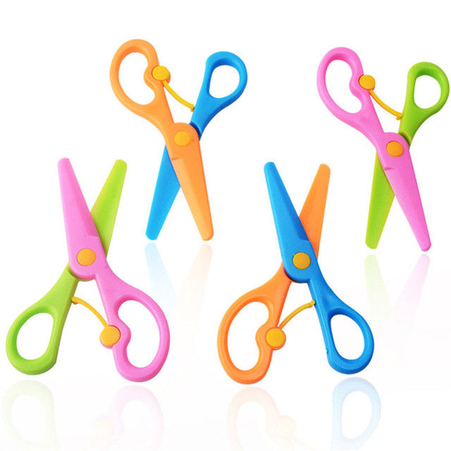 Children Safety Scissors Comfort-Grip Handles Household scissors